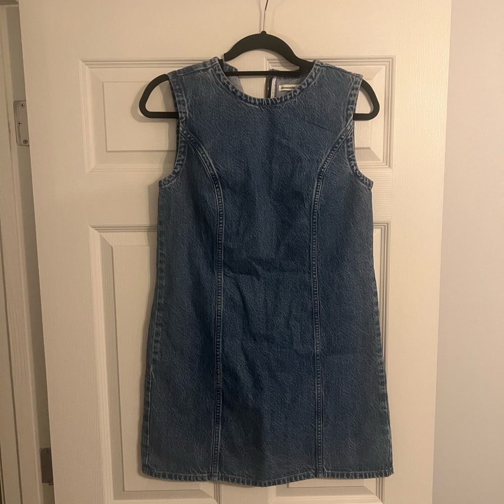 Abercrombie & Fitch Blue Denim Dress